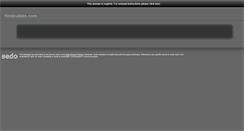 Desktop Screenshot of hindcables.com