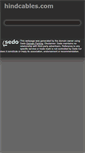 Mobile Screenshot of hindcables.com